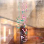 Hallo lente seizoensbedrijfsdecoratie raamsticker (Vel 2)