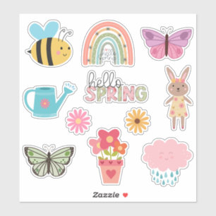 hallo lente sticker