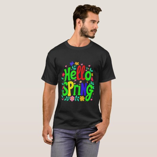 hallo lente t-shirt (Voorkant volledig)