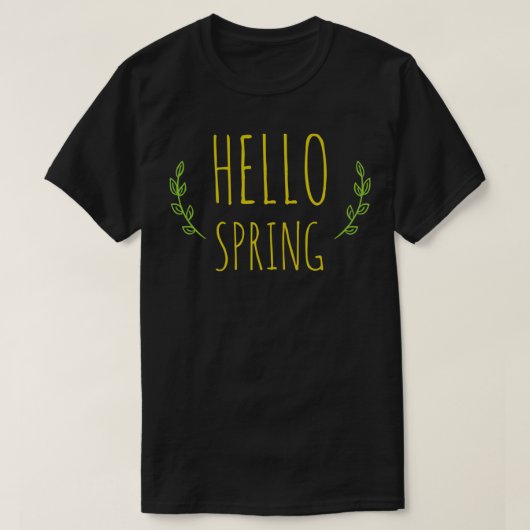 hallo lente t-shirt (Design voorkant)