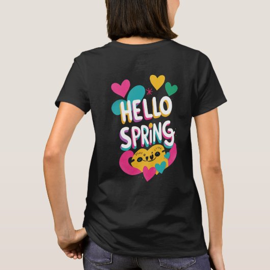 hallo lente t-shirt (Achterkant)