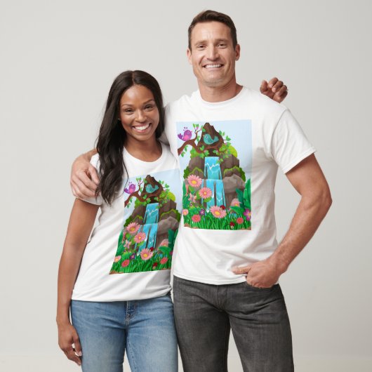 Hallo lente t-shirt (Unisex)