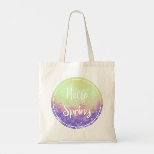 hallo lente tote bag (Achterkant)
