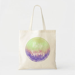 hallo lente tote bag