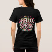hallo lente Tri-Blend shirt (Achterkant)