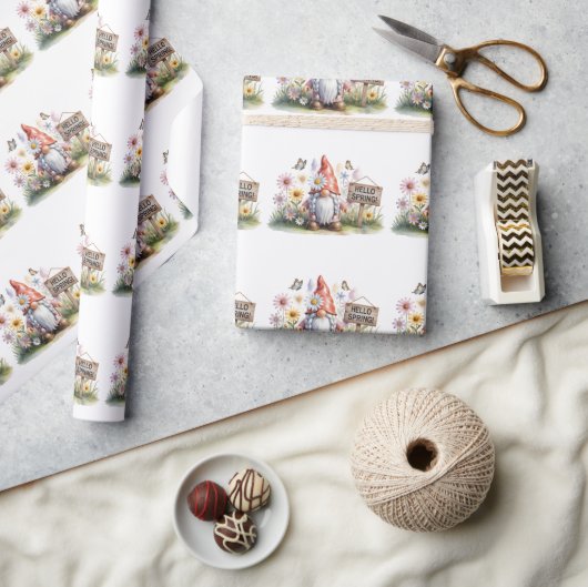 Hallo Lente Tuinkabouter: Schattige Kabouter met V Cadeaupapier (Crafts)