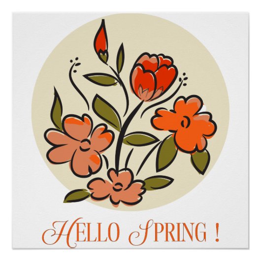 hallo lenteken perfect poster (Voorkant)