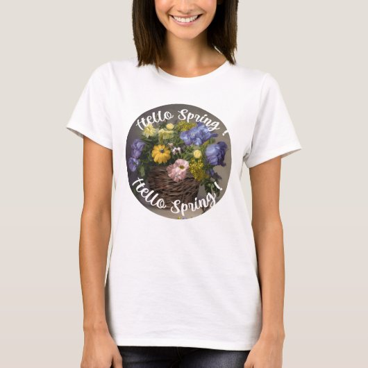 hallo lenteken t-shirt (Voorkant)