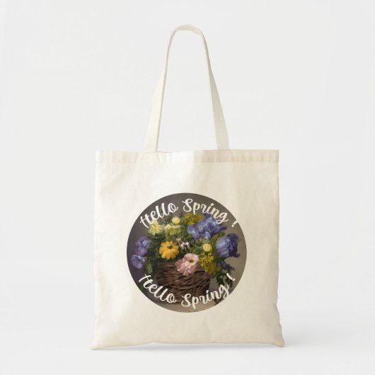 hallo lenteken tote bag (Voorkant)