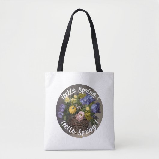 hallo lenteken tote bag (Voorkant)
