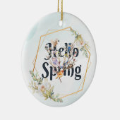 hallo lentemvogels keramisch ornament (Rechts)