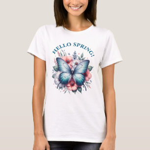 Hallo Lentevlinder-96282 T-shirt