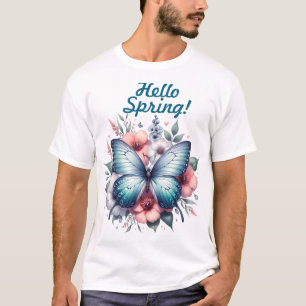 Hallo Lentevlinder-96282 T-shirt