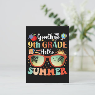 Hallo Leraar Studenten Afscheid 9e Grade Briefkaart