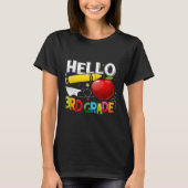 hallo lerarenteam van de derde klas t-shirt (Voorkant)