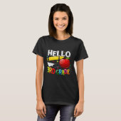 hallo lerarenteam van de derde klas t-shirt (Voorkant volledig)