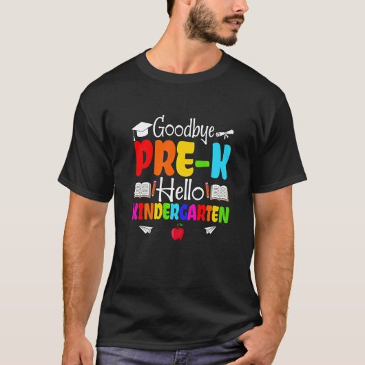 Hallo Leuk afscheid Pre K Crew T-shirt (Voorkant)