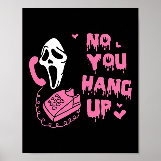Hallo Leuk Nee Je Hang Up Eerste Ghost Calling Poster (Voorkant)