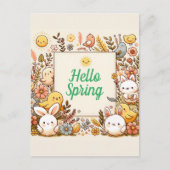 Hallo Leuke dieren, Briefkaart (Voorkant)