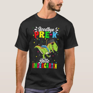 Hallo Leuke laatste dag van school afscheid Pre K T-shirt