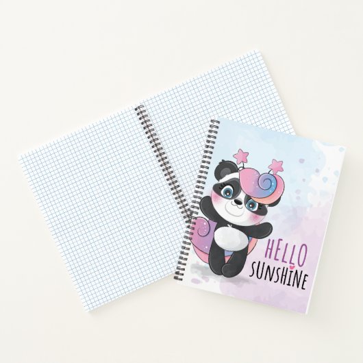 hallo Leuke zon notitieboek (Binnen)