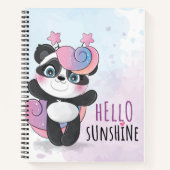 hallo Leuke zon notitieboek (Voorkant)