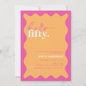 Hallo Levendig Feest Kaart (Voorkant)