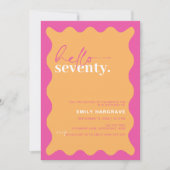 Hallo Levendig verjaardagsfeestje Kaart (Voorkant)