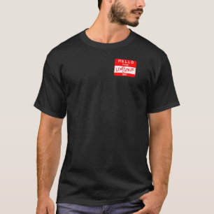Hallo Lewis Capaldi - Zijn Me Sticker T-shirt