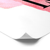 hallo Liefde - Moderne Waterverf Love Quote Print (Hoek)