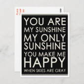 Hallo Liefde, Motivatie Quote Blank Briefkaart (Voorkant / Achterkant)