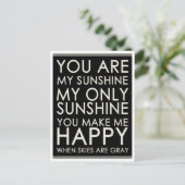 Hallo Liefde, Motivatie Quote Blank Briefkaart (Staand voorkant)