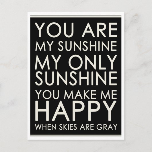 Hallo Liefde, Motivatie Quote Blank Briefkaart (Voorkant)