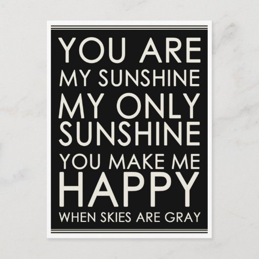 Hallo Liefde, Motivatie Quote Blank Briefkaart (Voorkant)