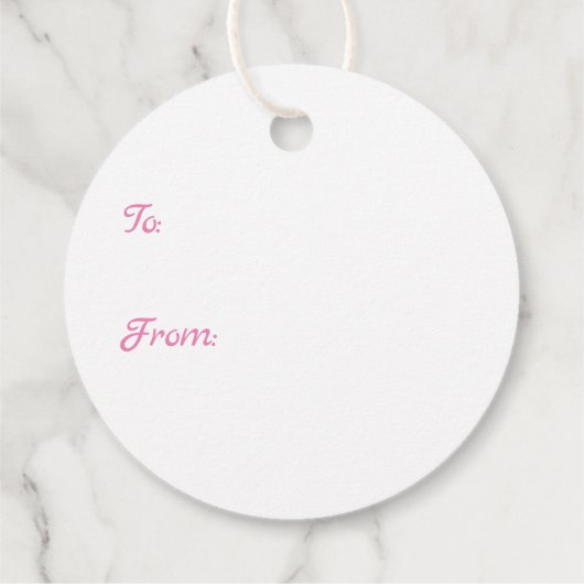 Hallo Liefde Valentijn Bedankjes Labels (Achterkant)