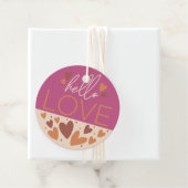 Hallo Liefde Valentijn Bedankjes Labels (In situ)