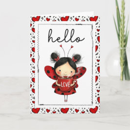 Hallo Lieve Lieveheersbeestje Fee Kaart
