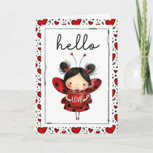 Hallo Lieve Lieveheersbeestje Fee Kaart