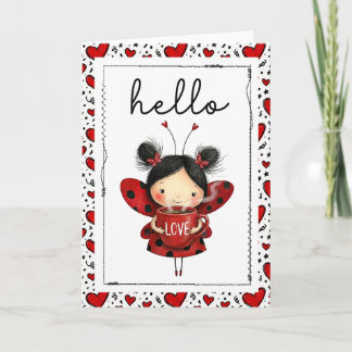Hallo Lieve Lieveheersbeestje Fee Kaart