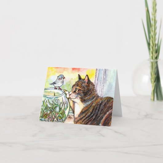 Hallo €? Little Bird Kaart (Voorkant)