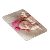 hallo Little Lady | Aankondiging van de foto ter g Magneet (Rechterzijde)