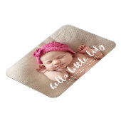 hallo Little Lady | Aankondiging van de foto ter g Magneet (Linkerzijde)