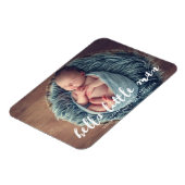 hallo Little Man | Aankondiging van de foto ter ge Magneet (Linkerzijde)