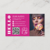 Hallo logo Vet Visitekaartje (Voorkant)