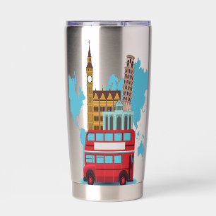 Hallo Londen Geïsoleerde Drinkbeker