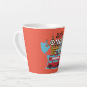 hallo Londen Latte Mok (Linkerhoek)