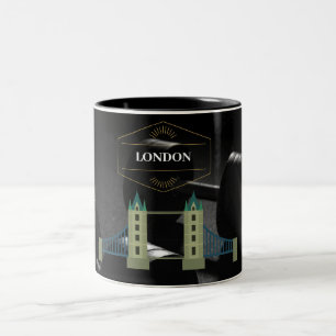 hallo London Two-Tone Coffee Mok