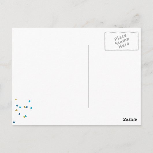 hallo Lovely Briefkaart (Achterkant)