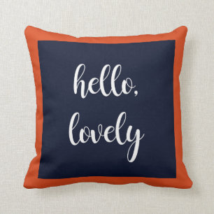 hallo Lovely Pillow Kussen