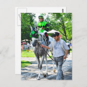 hallo Lover met Irad Ortiz Jr. Briefkaart (Voorkant / Achterkant)
